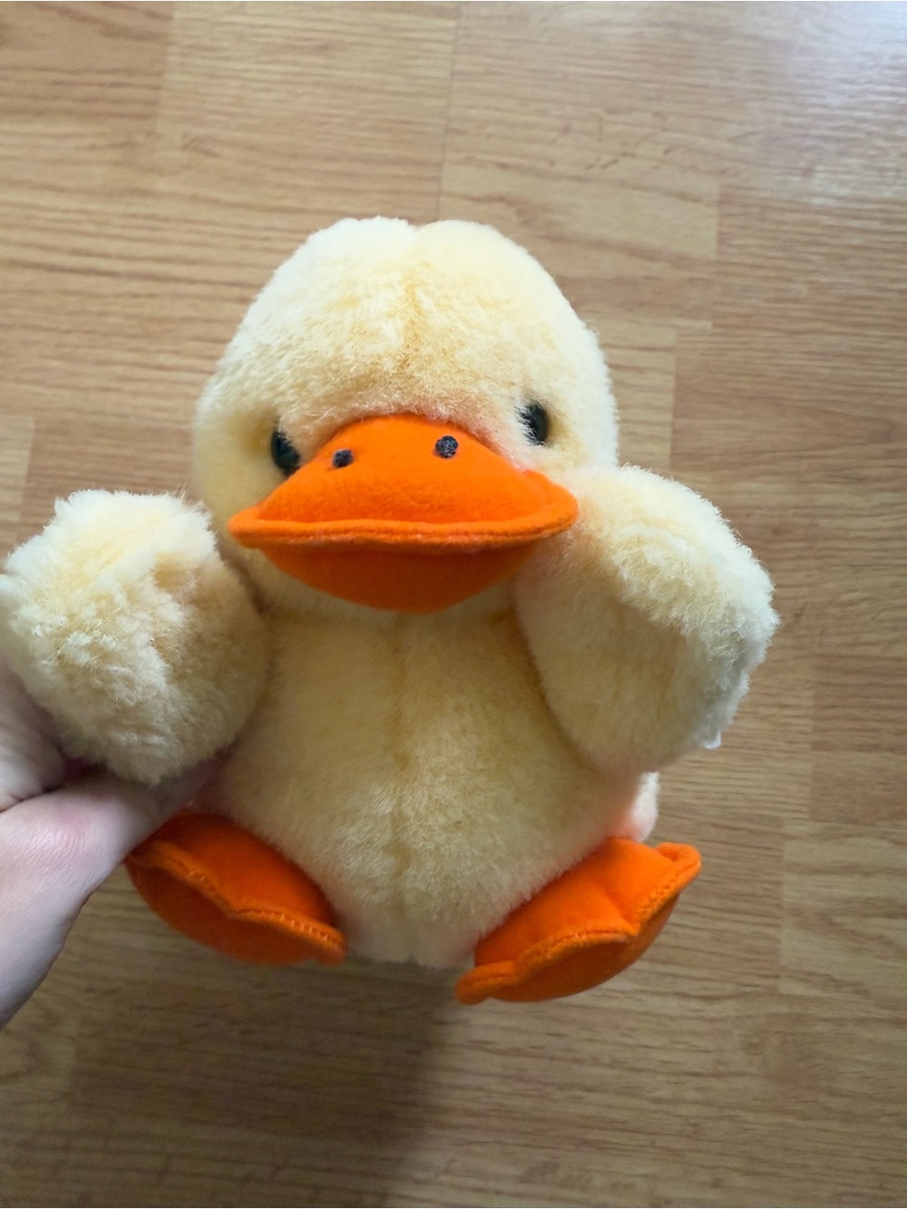 Vintage Westcliff Collection Yellow Duck Plush Stuffed Animal 90s Retro
